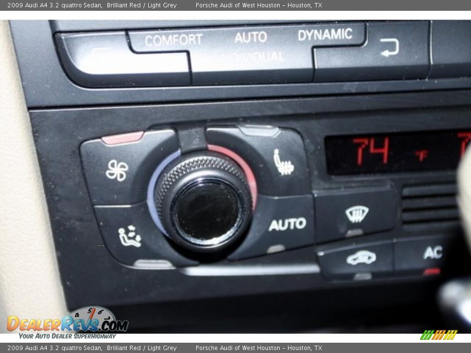 2009 Audi A4 3.2 quattro Sedan Brilliant Red / Light Grey Photo #28
