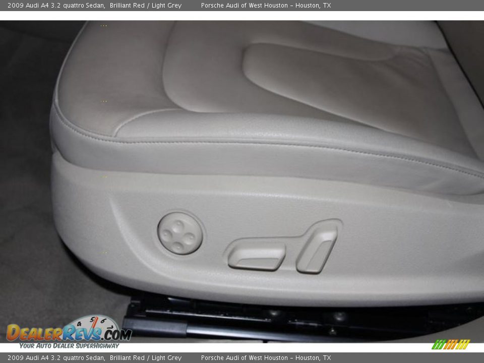 2009 Audi A4 3.2 quattro Sedan Brilliant Red / Light Grey Photo #29