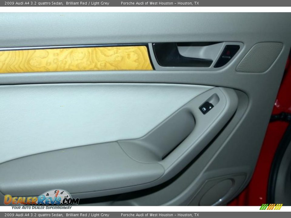2009 Audi A4 3.2 quattro Sedan Brilliant Red / Light Grey Photo #32
