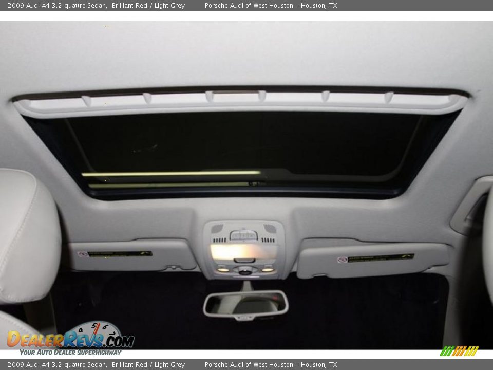 2009 Audi A4 3.2 quattro Sedan Brilliant Red / Light Grey Photo #35