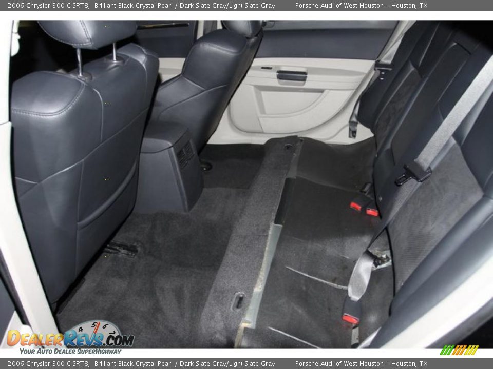 2006 Chrysler 300 C SRT8 Brilliant Black Crystal Pearl / Dark Slate Gray/Light Slate Gray Photo #7