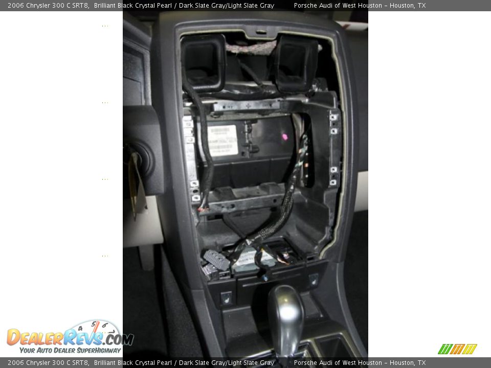 2006 Chrysler 300 C SRT8 Brilliant Black Crystal Pearl / Dark Slate Gray/Light Slate Gray Photo #8