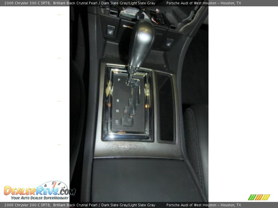 2006 Chrysler 300 C SRT8 Brilliant Black Crystal Pearl / Dark Slate Gray/Light Slate Gray Photo #25
