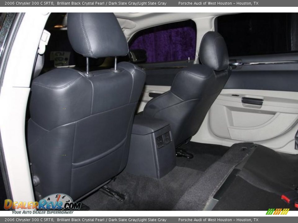 2006 Chrysler 300 C SRT8 Brilliant Black Crystal Pearl / Dark Slate Gray/Light Slate Gray Photo #29