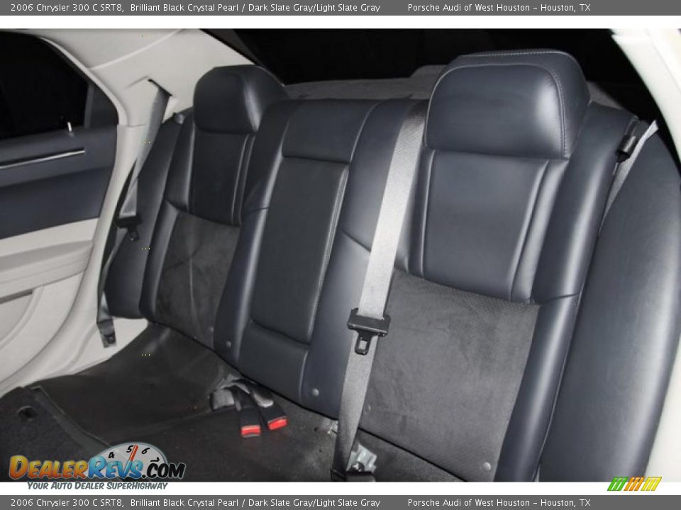 2006 Chrysler 300 C SRT8 Brilliant Black Crystal Pearl / Dark Slate Gray/Light Slate Gray Photo #30