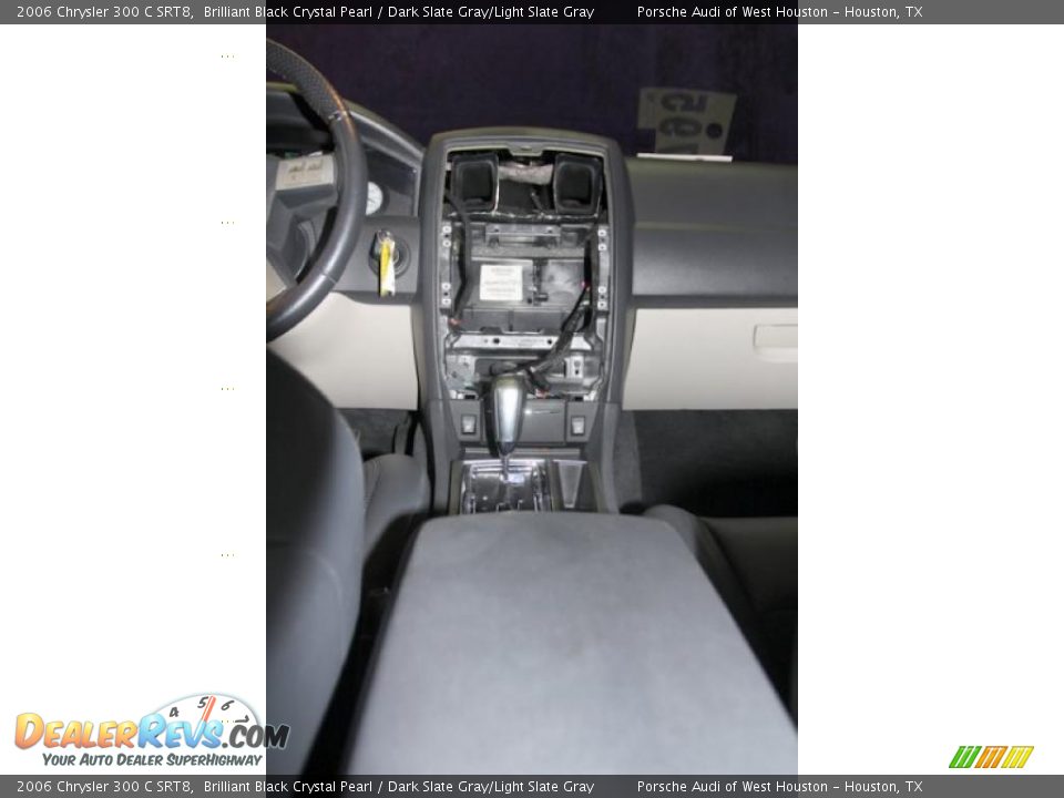 2006 Chrysler 300 C SRT8 Brilliant Black Crystal Pearl / Dark Slate Gray/Light Slate Gray Photo #32