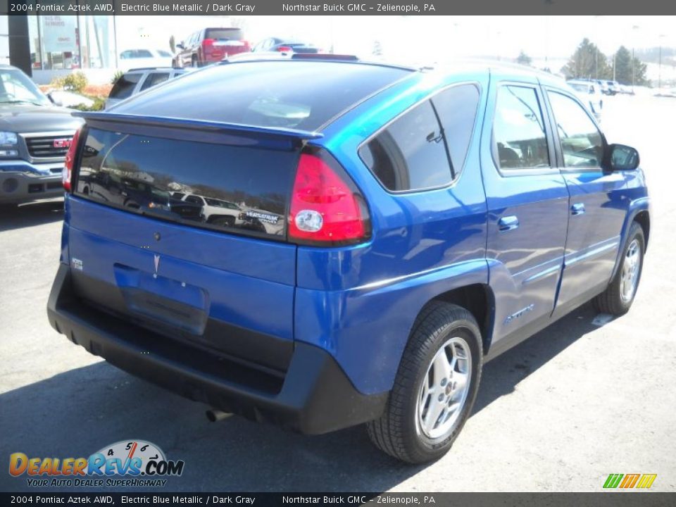 2004 Pontiac Aztek AWD Electric Blue Metallic / Dark Gray Photo #2