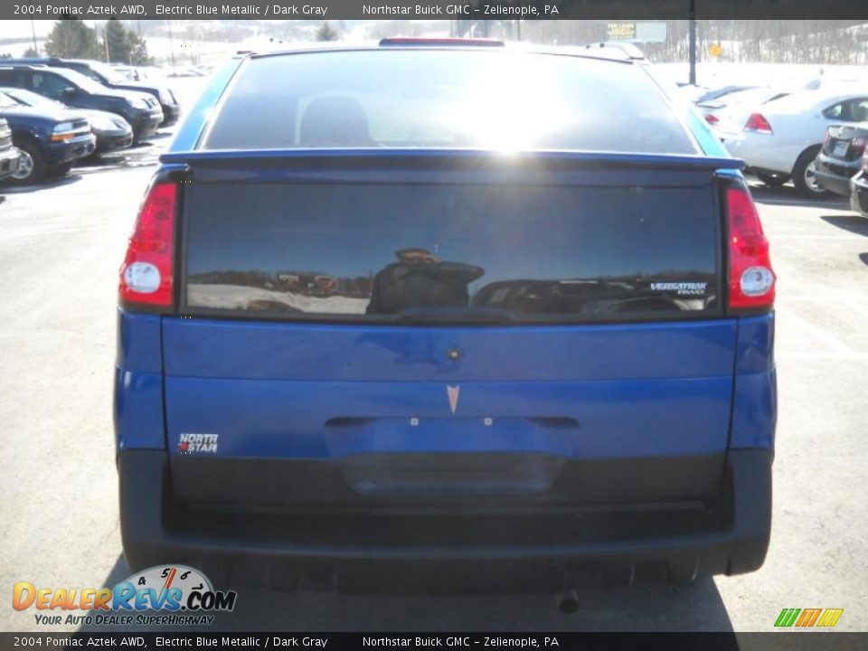 2004 Pontiac Aztek AWD Electric Blue Metallic / Dark Gray Photo #3