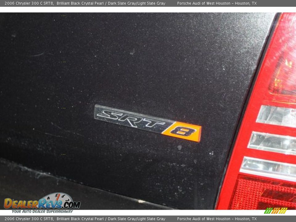 2006 Chrysler 300 C SRT8 Brilliant Black Crystal Pearl / Dark Slate Gray/Light Slate Gray Photo #34