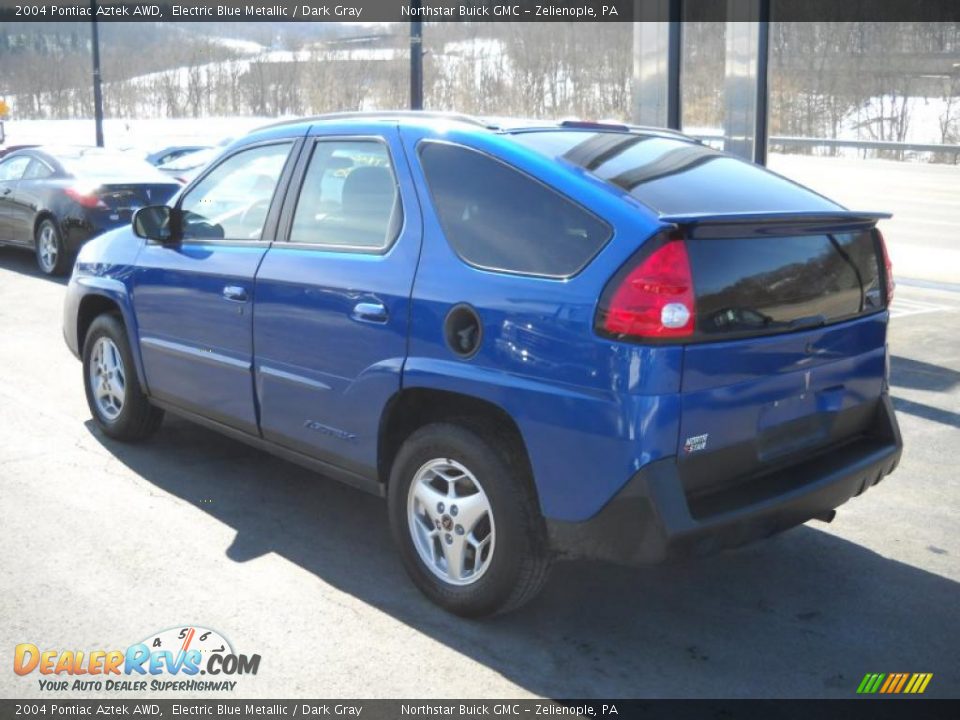 2004 Pontiac Aztek AWD Electric Blue Metallic / Dark Gray Photo #4