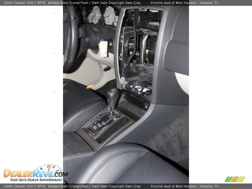 2006 Chrysler 300 C SRT8 Brilliant Black Crystal Pearl / Dark Slate Gray/Light Slate Gray Photo #36