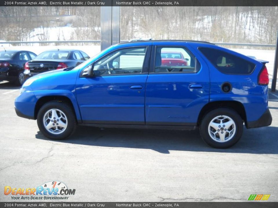 2004 Pontiac Aztek AWD Electric Blue Metallic / Dark Gray Photo #5