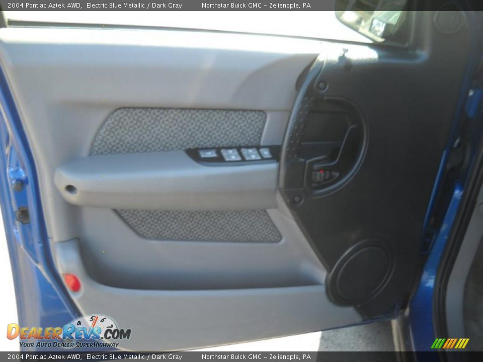 2004 Pontiac Aztek AWD Electric Blue Metallic / Dark Gray Photo #6