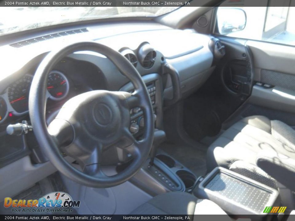 2004 Pontiac Aztek AWD Electric Blue Metallic / Dark Gray Photo #7