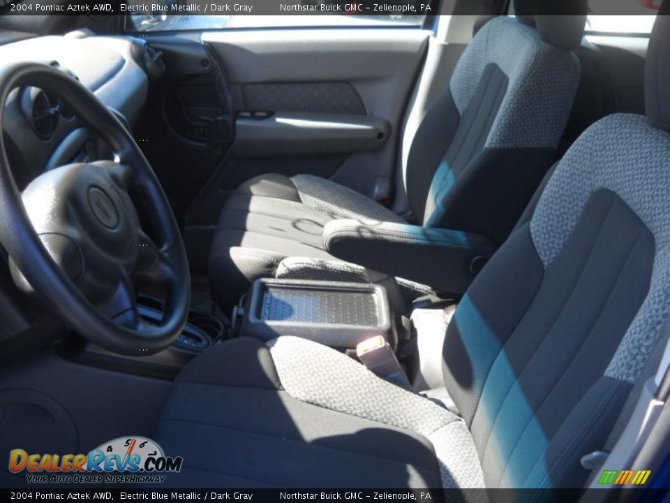 2004 Pontiac Aztek AWD Electric Blue Metallic / Dark Gray Photo #8