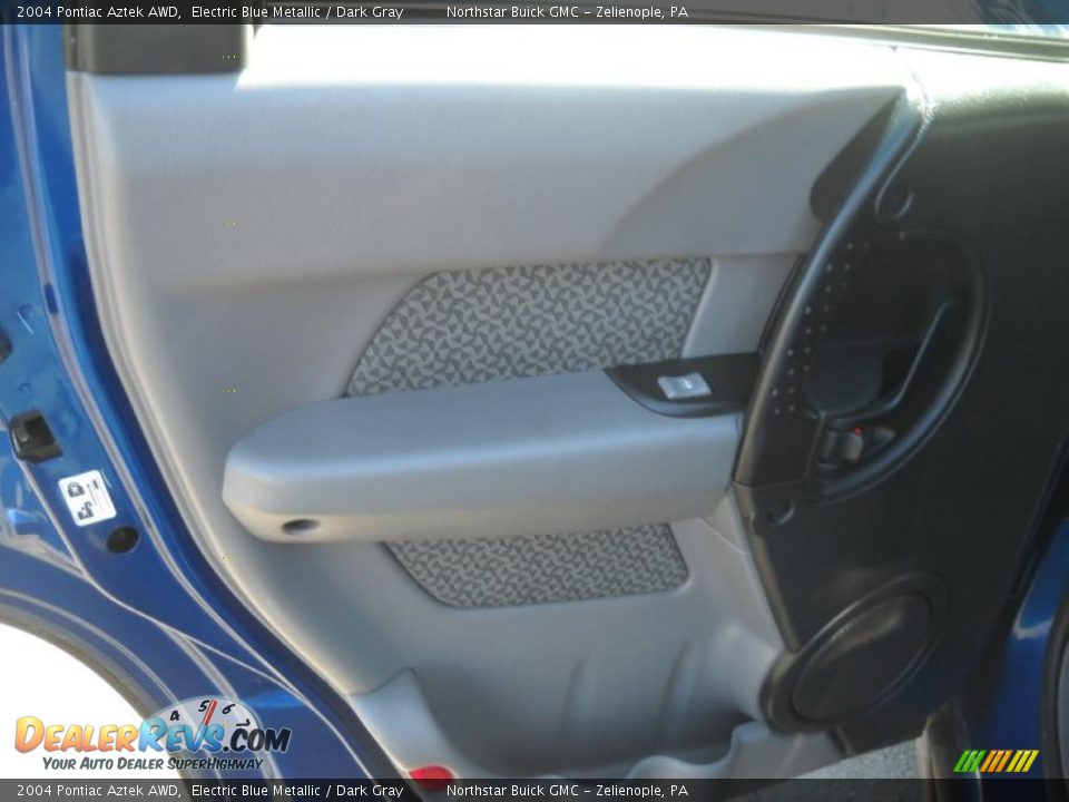 2004 Pontiac Aztek AWD Electric Blue Metallic / Dark Gray Photo #10