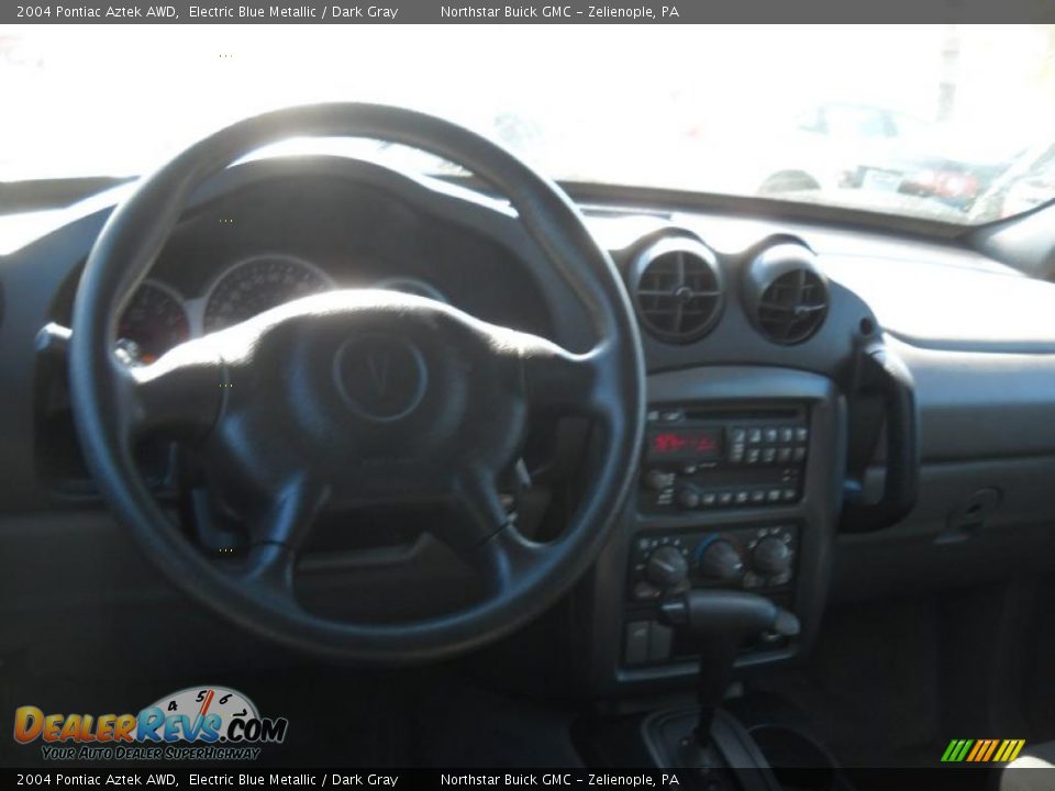 2004 Pontiac Aztek AWD Electric Blue Metallic / Dark Gray Photo #11