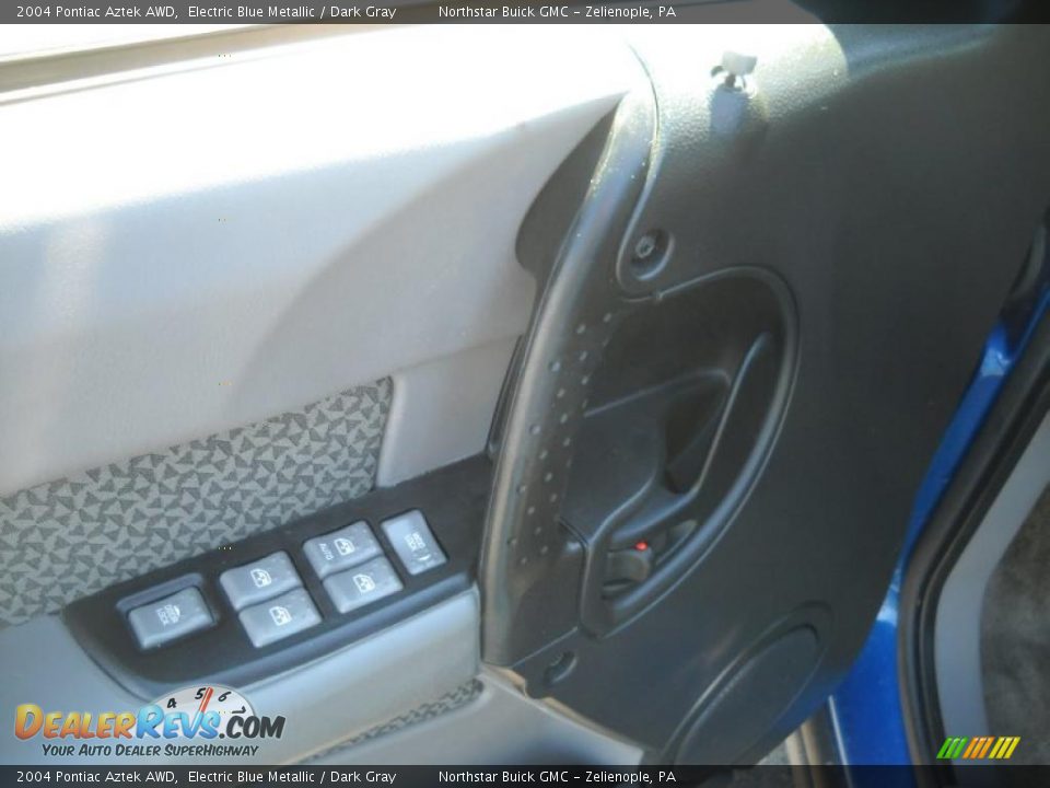2004 Pontiac Aztek AWD Electric Blue Metallic / Dark Gray Photo #16