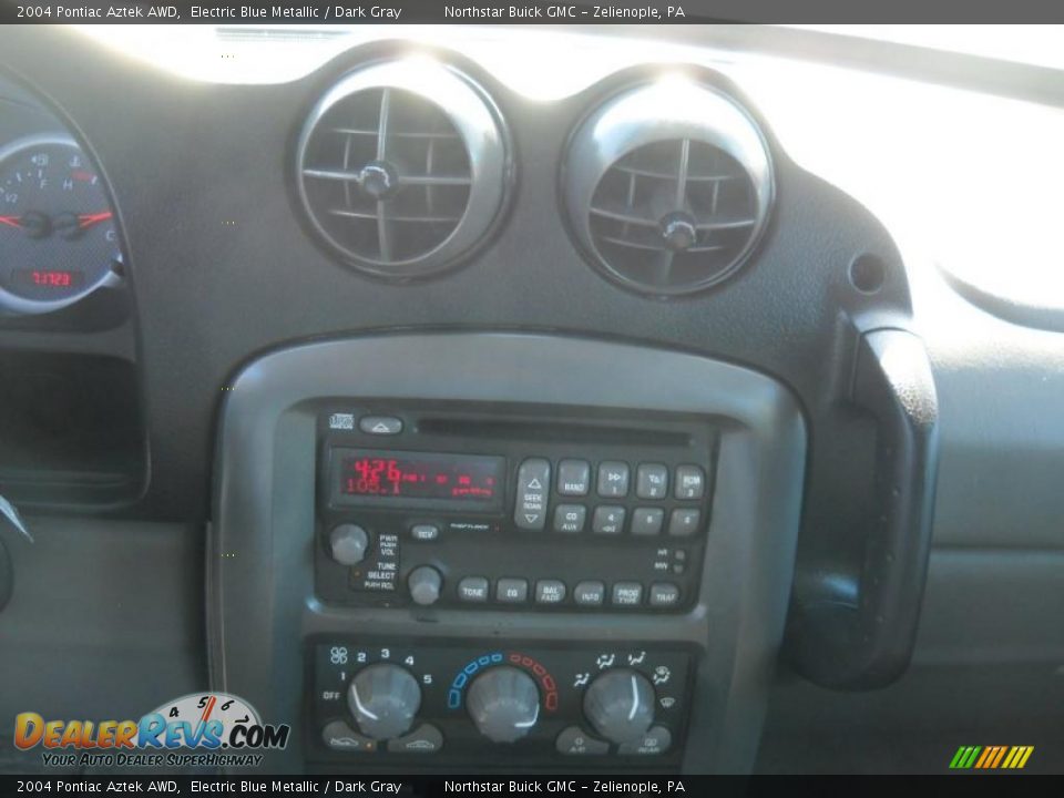 2004 Pontiac Aztek AWD Electric Blue Metallic / Dark Gray Photo #17