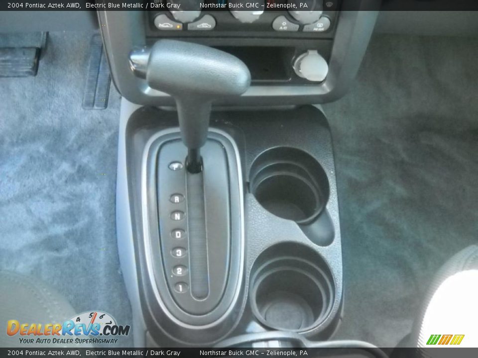 2004 Pontiac Aztek AWD Electric Blue Metallic / Dark Gray Photo #18