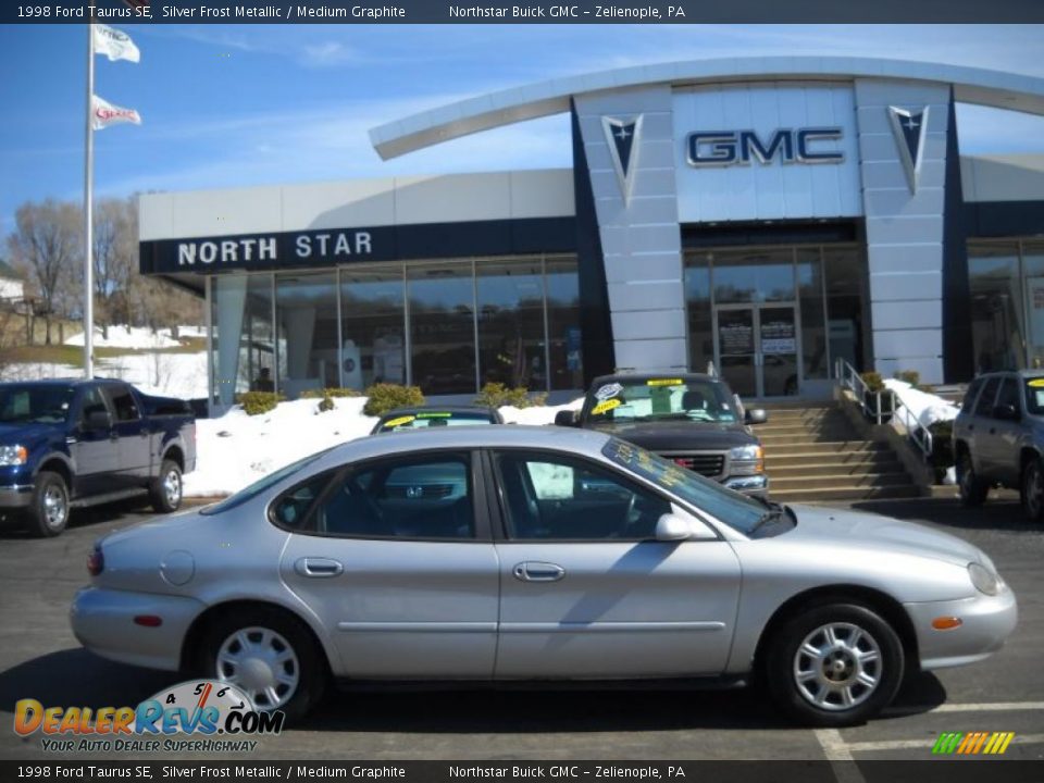 1998 Ford Taurus SE Silver Frost Metallic / Medium Graphite Photo #1