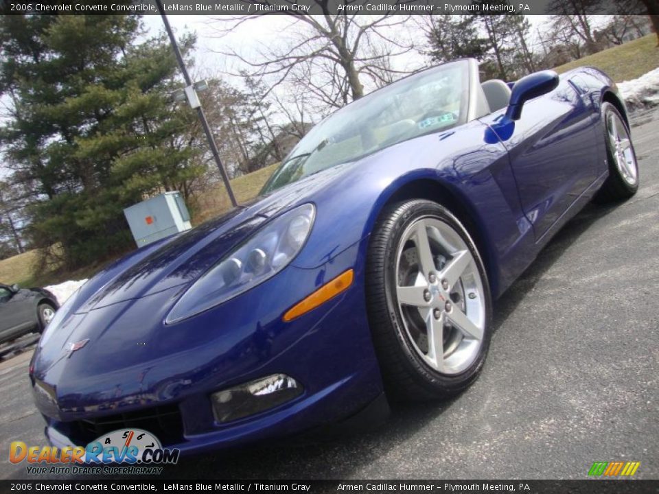 2006 Chevrolet Corvette Convertible LeMans Blue Metallic / Titanium Gray Photo #1