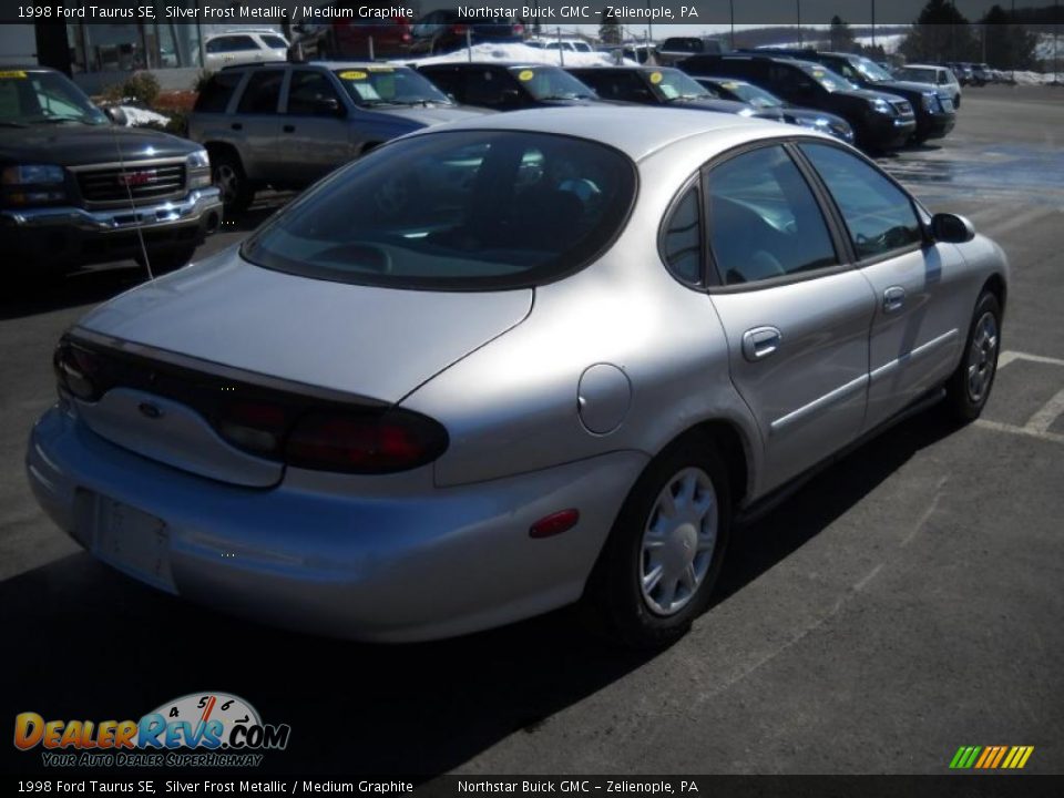 1998 Ford Taurus SE Silver Frost Metallic / Medium Graphite Photo #2