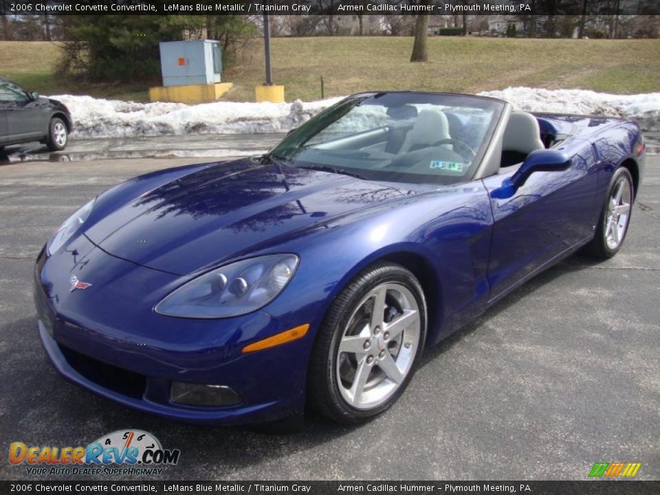 2006 Chevrolet Corvette Convertible LeMans Blue Metallic / Titanium Gray Photo #2