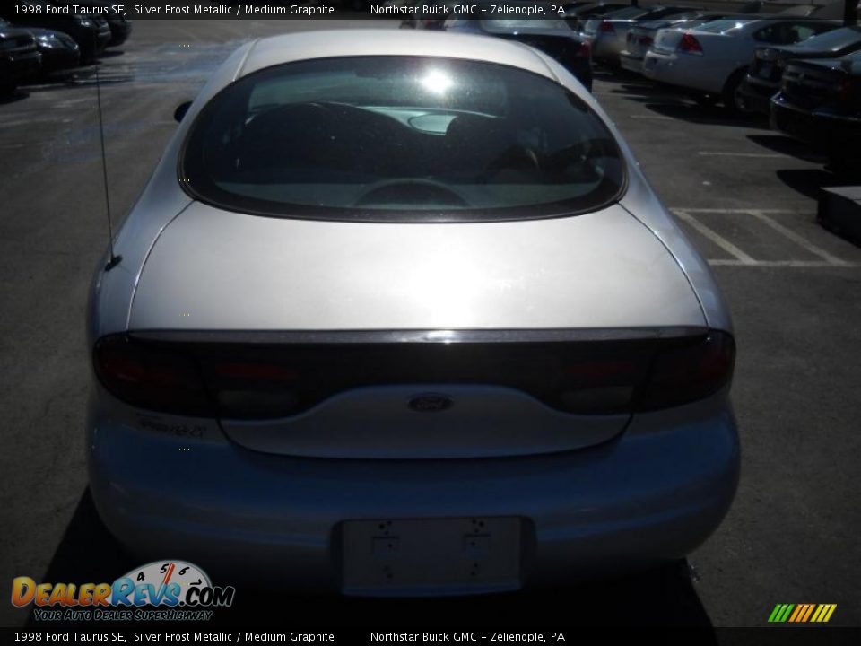 1998 Ford Taurus SE Silver Frost Metallic / Medium Graphite Photo #3