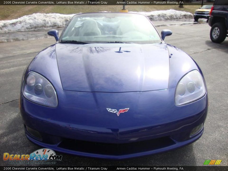 2006 Chevrolet Corvette Convertible LeMans Blue Metallic / Titanium Gray Photo #3