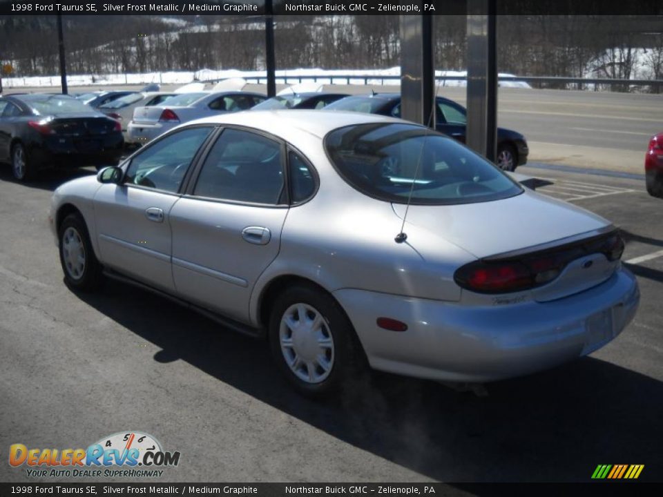 1998 Ford Taurus SE Silver Frost Metallic / Medium Graphite Photo #4