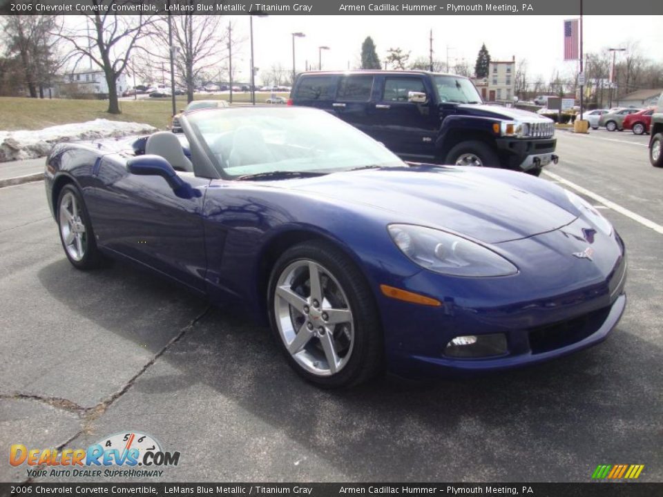 2006 Chevrolet Corvette Convertible LeMans Blue Metallic / Titanium Gray Photo #5
