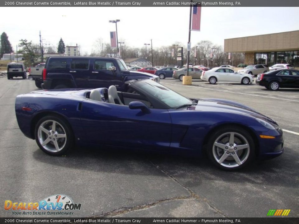 2006 Chevrolet Corvette Convertible LeMans Blue Metallic / Titanium Gray Photo #6