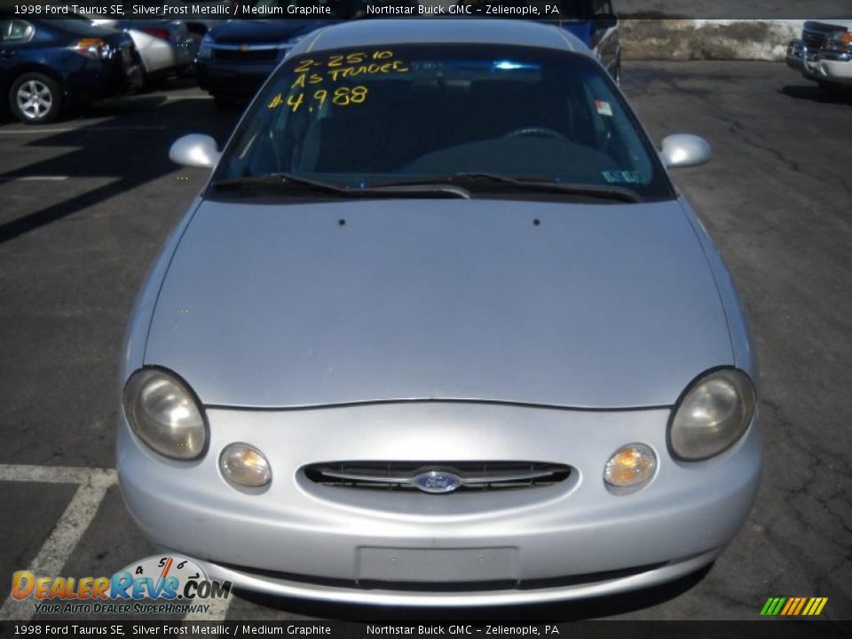 1998 Ford Taurus SE Silver Frost Metallic / Medium Graphite Photo #14