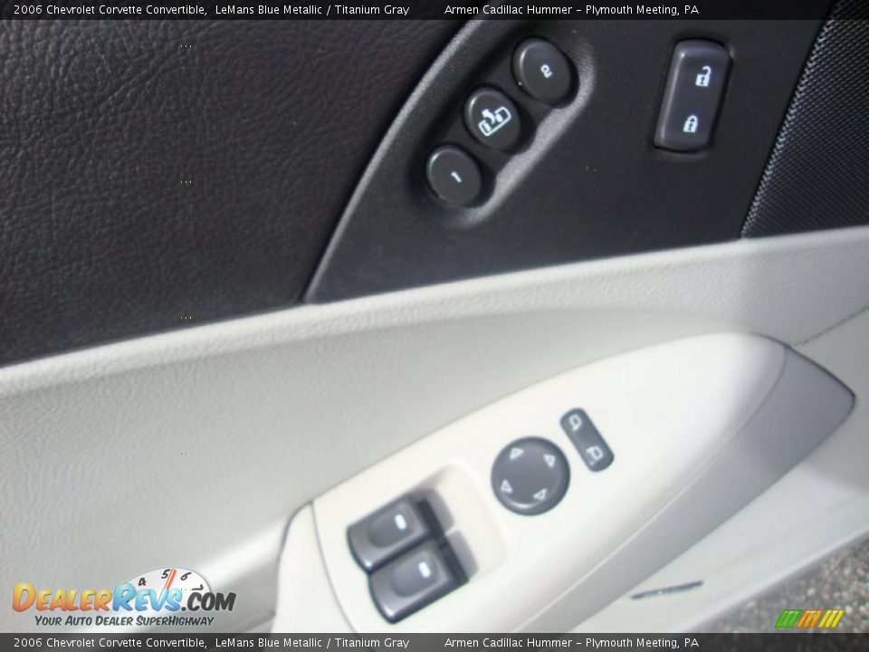 2006 Chevrolet Corvette Convertible LeMans Blue Metallic / Titanium Gray Photo #14