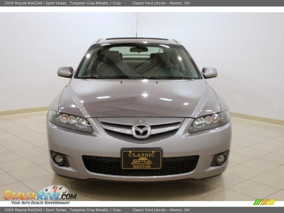 2006 Mazda MAZDA6 i Sport Sedan Tungsten Gray Metallic / Gray Photo #2