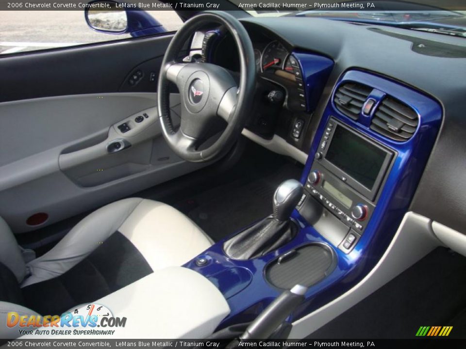 2006 Chevrolet Corvette Convertible LeMans Blue Metallic / Titanium Gray Photo #18