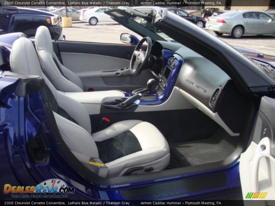 2006 Chevrolet Corvette Convertible LeMans Blue Metallic / Titanium Gray Photo #19