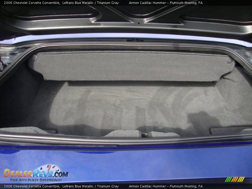 2006 Chevrolet Corvette Convertible LeMans Blue Metallic / Titanium Gray Photo #20
