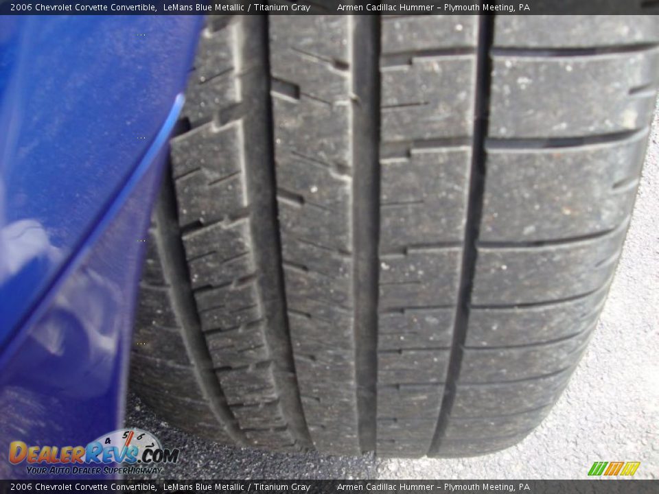 2006 Chevrolet Corvette Convertible LeMans Blue Metallic / Titanium Gray Photo #23