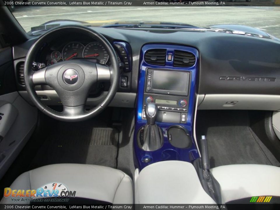 2006 Chevrolet Corvette Convertible LeMans Blue Metallic / Titanium Gray Photo #24