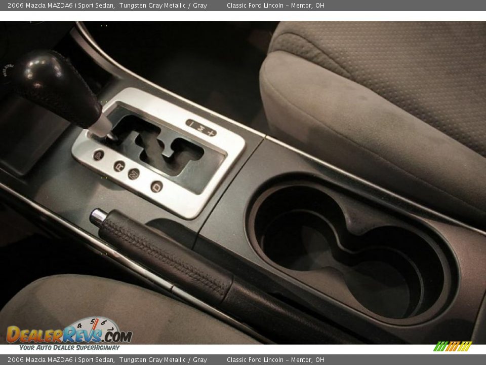 2006 Mazda MAZDA6 i Sport Sedan Tungsten Gray Metallic / Gray Photo #15