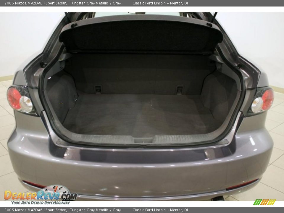 2006 Mazda MAZDA6 i Sport Sedan Tungsten Gray Metallic / Gray Photo #21