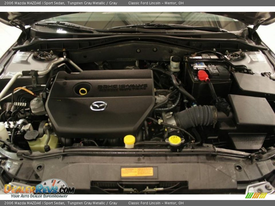 2006 Mazda MAZDA6 i Sport Sedan Tungsten Gray Metallic / Gray Photo #22