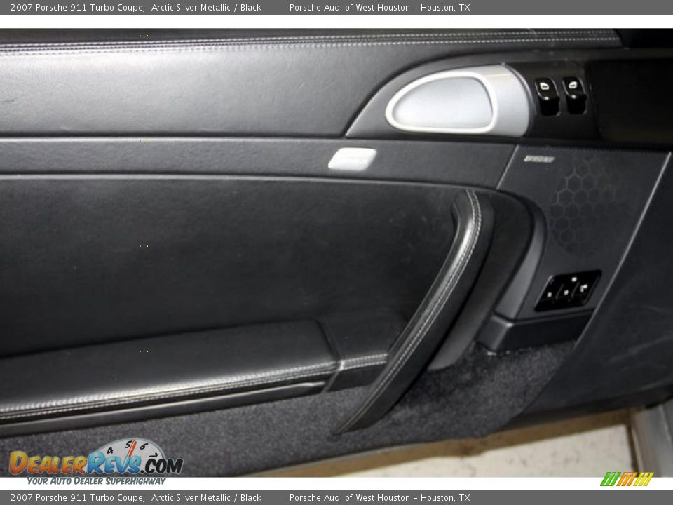 2007 Porsche 911 Turbo Coupe Arctic Silver Metallic / Black Photo #19