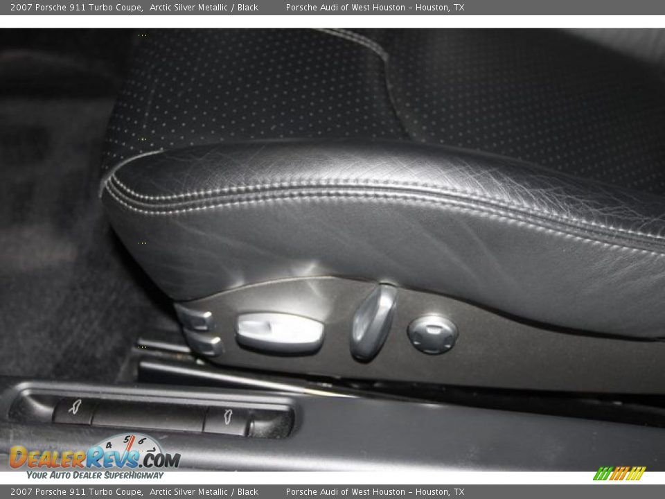 2007 Porsche 911 Turbo Coupe Arctic Silver Metallic / Black Photo #24
