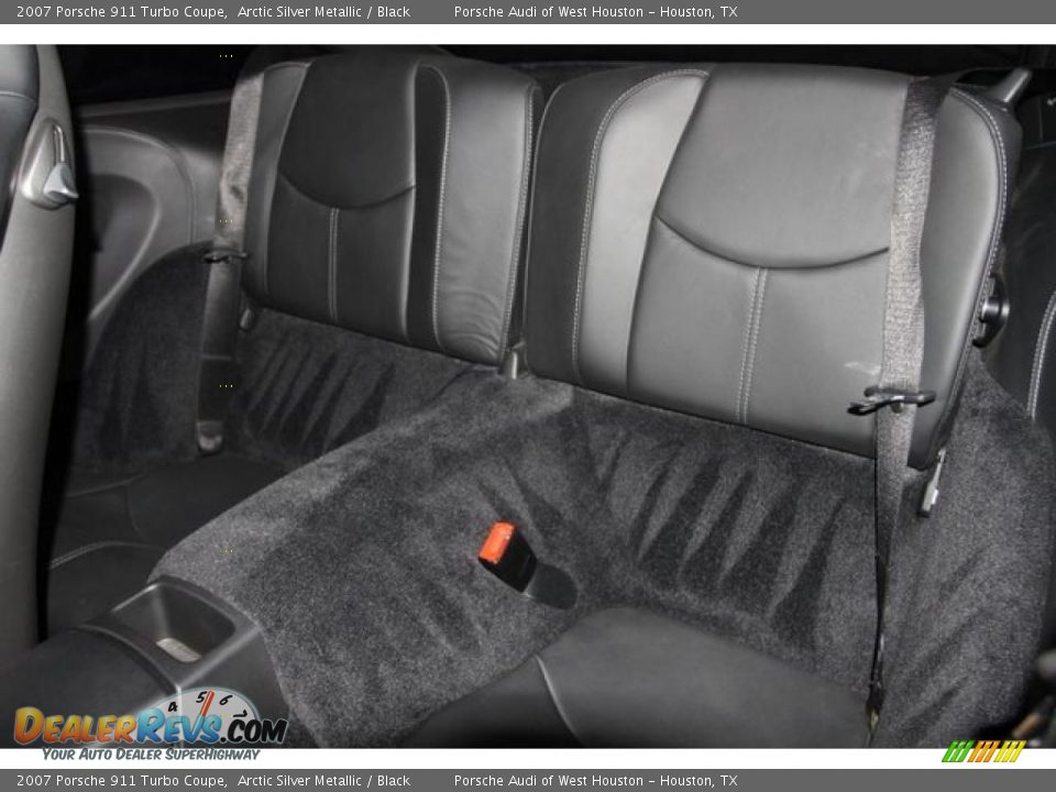 2007 Porsche 911 Turbo Coupe Arctic Silver Metallic / Black Photo #28
