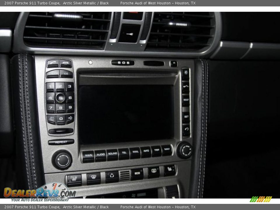 2007 Porsche 911 Turbo Coupe Arctic Silver Metallic / Black Photo #30