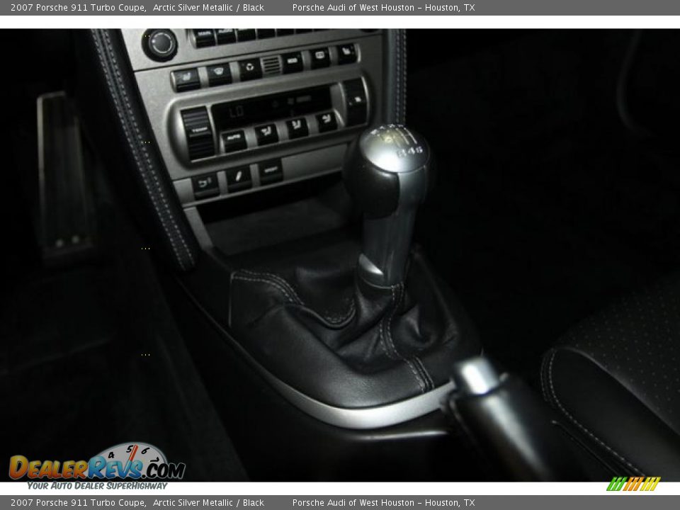 2007 Porsche 911 Turbo Coupe Arctic Silver Metallic / Black Photo #31