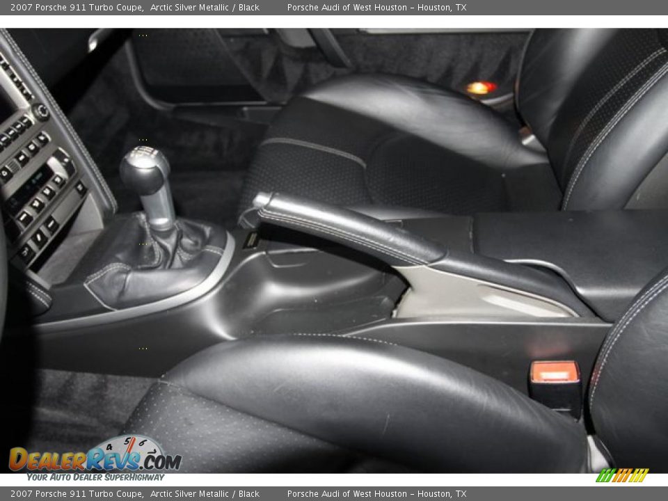 2007 Porsche 911 Turbo Coupe Arctic Silver Metallic / Black Photo #32